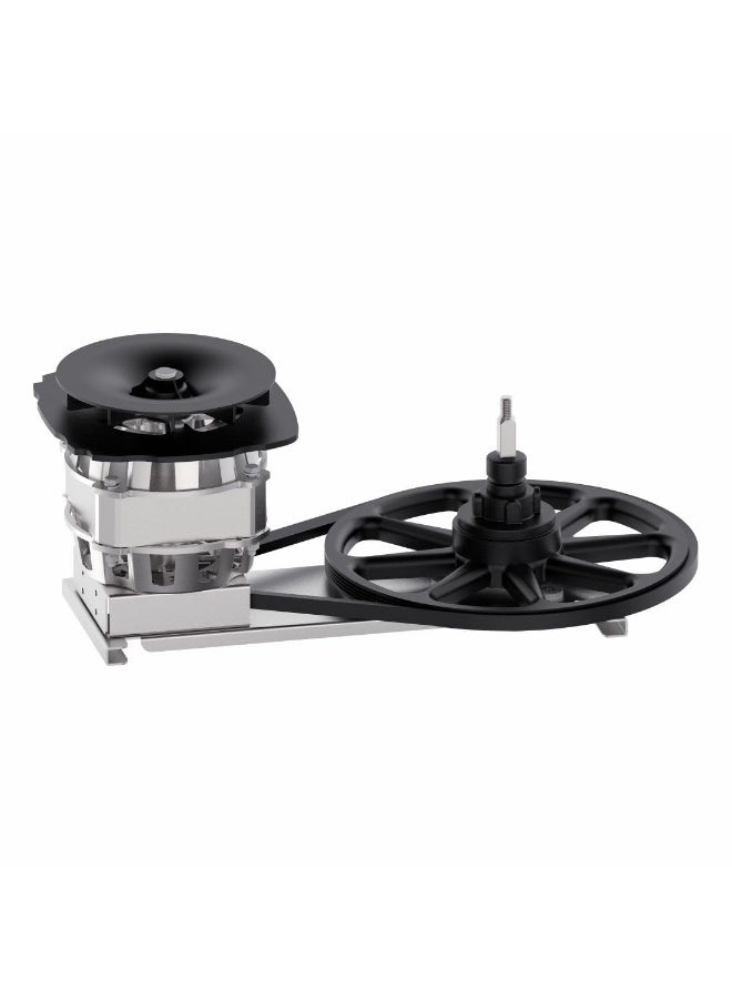 فيديم Vidiem Tusker 2.0L Table Top Wet Grinder | 200W Power Max Motor | Twin Wipers, Metal Chassis, Easy Lock | Stainless Steel Shaft | Polycarbonate Lid | 5-Year Motor Warranty - Image 4
